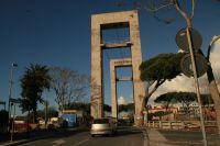 Fiumicino, den trasiga bron
