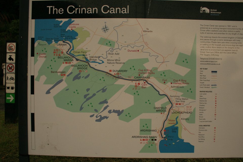 3 dygn p Crinan Canal